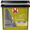 V33 Smalto Rinnovare Perfection Pavimenti Grigio Carbonato Satinato 0,75L