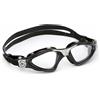Aquasphere Kayenne | Occhiali da nuoto, nuoto, triathlon, nuoto in acque libere per adulti con protezione UV, guarnizione in silicone, visione a 180°, lenti antiappannamento per uomini e donne,