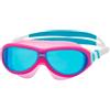 Zoggs, Maschera Phantom Junior Gioventù Unisex, Rosa/Bianco/Tinta Blu, Taglia Unica