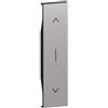 Bticino Cover STEEL illuminabile per pulsante interbloccato K4037N - KS05