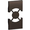 BTicino Living NOW Cover BRONZO per presa Unel Schuko P40 - KB03