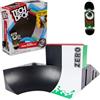 Tech Deck X-Connect Starter Set - Bowl Builder 2.0 Rampensset con autentico Fingerboard della marca Zero e accessori, dai 6 anni in su