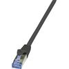 Logilink Cavo di rete LogiLink CAT6A S/FTP AWG26 PIMF nero 50m [CQ4143S]