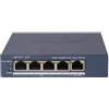 Hikvision Switch Hikvision Hikvision DS-3E1505P-EI/M gestito L2 4 porte Gigabit PoE/RJ45 Nero [DS-3E1505P-EI/M]