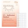 APRICOT UV Indicator Sticker better safe than sorry Maschera per il corpo 72 pz.