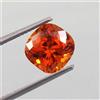 AAA Naturale Ceylon Fanta Arancione Zaffiro 9x9 MM Taglio Cushion Loose Gemma