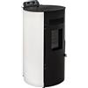 Stufe A Pellet Italia Boston 9 kW - 5 Stelle Colore: Bianco