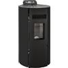 Stufe A Pellet Italia Boston 9 kW - 5 Stelle Colore: Nero
