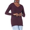 Amazon Essentials Maglione A Tunica Leggero A Maniche Lunghe Con Scollo A v (Disponibile In Taglie Forti) Donna