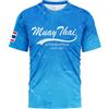 TAO MARTIAL Maglietta Muay Thai T-Shirt Dry Fit Manica Corta Design Camuffato