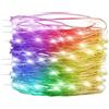 Brightium Ghirlanda di luci LED multicolore con filo di rame, batteria 3AA, 5 m, ideale per feste ed eventi.