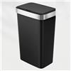 EKO Pattumiera da Cucina 50 Litri con sensore Automatico e Chiusura Morbida | Pattumiera Nera a Batteria | Finitura Anti-Traccia, Base Antiscivolo e Supporto per Borsa | Design Moderno e Silenzioso