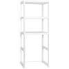 Sicignano SCAFFALE X LAVATRICE CM.74X59X186h COL. BIANCO