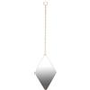 Umbra Dima Specchi a Forma di rombo, Set di 3, Specchio, Rame