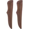 2pcs Fodero Coltello Pelle 22,6x4,8cm per Cintura, Marrone Scuro