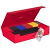 ULTIMATE GUARD Omnihive 1000+ Xenoskin RED - Porta mazzo ROSSO
