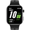 HONOR CHOICE Watch 2i, wearable, Nero, display AMOLED, Chiamate Bluetooth, monitoraggio della salute giornaliero