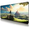 VNDL Legend of Zelda - Tappetino per mouse da gioco XXL, extra large, per tastiera e mouse, per casa, ufficio e studio, 80 x 39,9 cm