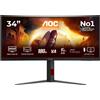 AOC G4 CU34G4 Monitor PC 86,4 cm (34") 3440 x 1440 Pixel Wide Quad HD LED Nero,