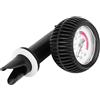 Domary Manometro per Gommone 0-5 PSI con Adattatore per Tubo Lungo con Corpo in PVC Rivestito in Silicone Pompa da Surf Kayak