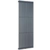 Blumfeldt Scaldasalviette Elettrico Bagno, Termoarredo Elettrico Bagno con Termostato, Radiatore ad Acqua Verticale da 1425W, Termosifone Silenzioso a Basso Consumo, Termosifone a Parete Ecologico