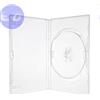 AMARAY CUSTODIA 14mm DVD SINGOLA CLEAR AMARAY con clips Conf.50pz - DVD14/1p-CLR.Ax50