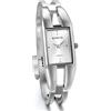 JewelryWe Orologio al Quarzo da Donna, Cinturino in Lega,Forma Quadrata,Colore Bianco/Rosa/Nero