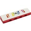 HOHNER Armonica a bocca Speedy, Rainbow, rosso