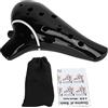 RiToEasysports Alto C Key Ocarina: 12 Fori Strumento a Portatile per Esperti e Principianti - Suono Chiaro con una Vasta Gamma, Compagno di Viaggio