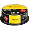 Intenso 1801124 CDR da 700 MB, Argento 25 count (pack of 1) (CD)