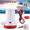 Pompa acqua marina sommersa idraulica 12V 2000GPH sentina barca