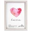 goldbuch Cornice portafoto Verona in Legno MDF per 1 Foto/Foto 13 x 18 cm, Cornice da appoggiare, Cornice portafoto con Supporto da Appendere, Cornice ca. 14,5 x 19,5 x 1,5 cm, Bianco