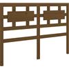 vidaXL Testiera letto Marrone miele 205,5x4x100 cm Legno massello di pino