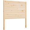 vidaXL Testiera 81x4x100 cm in legno di pino massiccio