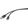 Renkforce CONRAD Renkforce Cavo di collegamento USB 3.2 Gen 1 (USB 3.0) [1x USB 3.2 Gen 2 spina A? (USB 3.1) - 1x