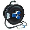 FANTON Avvolgicavo Elettrico Da Cantiere Universale 3Prese Mt30 Linea Garanti - mt.30 14622-FK
