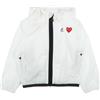 COMME des GARÇONS PLAY x K-WAY - Giubbotto - Bianco