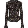 ROTATE BIRGER CHRISTENSEN - Camicie e bluse fantasia - Nero