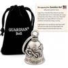 Guardian Bell Guardian Never Ride Faster Than Your Angel Can Fly Motorcycle Biker Luck Riding Bell or Key Ring