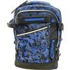 Franco Cosimo Panini COMIX Zaino Organizzato con Sistema WBS Weight Balance 2.0, Blu e Nero, Spallacci Ergonomici con Memory Foam