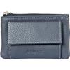 Avirex Linea Houston in Pelle. Astuccio Portachiavi. Portachiavi in Pelle Bovina. Dimensione chiuso: Cm. 10,0x7,0x1,5 (Navy)