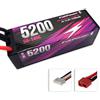 FullPower Batteria Lipo 4S 5200mAh 50/100C HARDCASE - DEANS