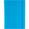Fabriano Ecoqua Plus - Taccuino a spirale nascosto, 21,1 x 29,7 cm, formato A4, a puntini, colore: Turchese