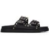 XTI - Sandali Donna Nero - Scarpe comode e versatili - Moda casual - Modello 14508301 (Misurare 38)
