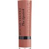 Bourjois - Rouge Velvet The Lipstick - Rossetto Opaco a Lunga Tenuta in Stick - 015 Peach Tatin - 2.4 g