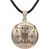 Moonlight Mysteries Bronzo maman Brigitte Voodoo Loa Veve ciondolo