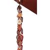 Monarch Rain Chains Monarch - Catena in rame a cascata con foglie