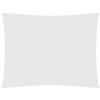 vidaXL Parasole a Vela Oxford Rettangolare 2,5x3,5 m Bianco