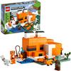 LEGO Minecraft The Fox Lodge 21178 Building Kit and Toy House Playset; Great Gift for Kids and Players Aged 8+ (193 Pieces)