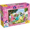 Liscianigiochi- Disney Puzzle Supermaxi 24, Princess, 74082